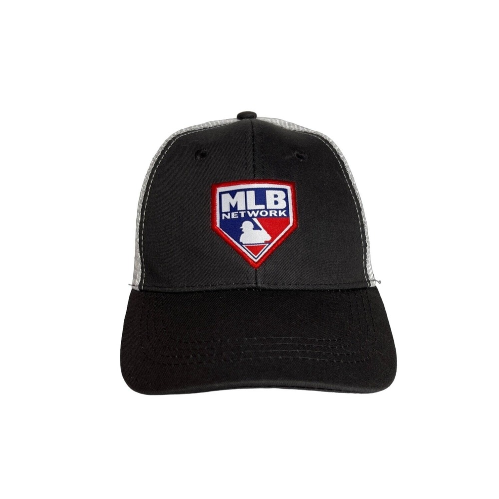 MLB Network Pittsburgh Pirates Hat Baseball Trucker Cap Mens OS Gray